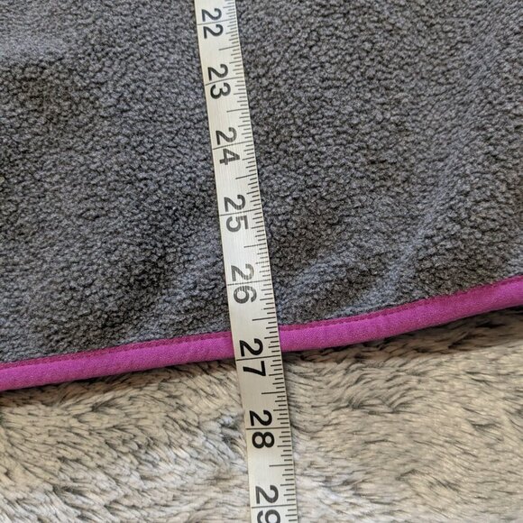 Patagonia Gray Pink Synchilla Snap-T Fleece Pullover Medium - Picture 5 of 7